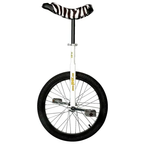 Qu-Ax | Luxus Yksipyöräinen 20'' | 61 cm | Valkoinen