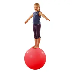 Sirkusball 60 cm Neonrød Balanseball