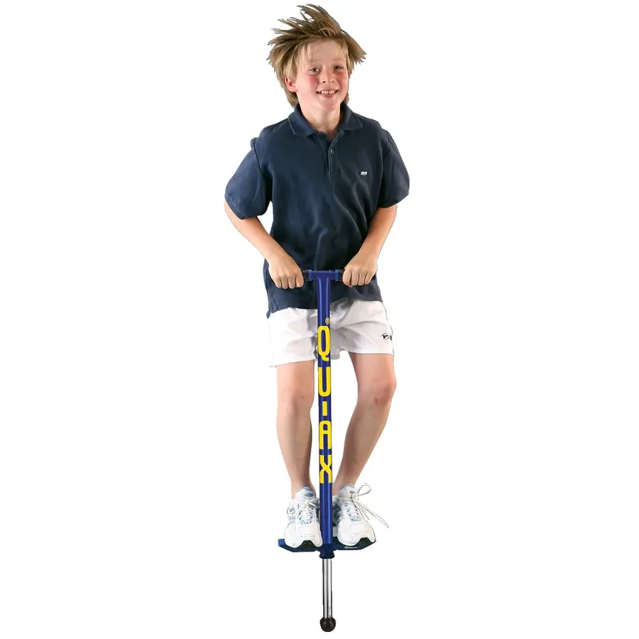 Hyppykeppi Qu-Ax Pogo 50 kg Sininen, 99 cm, max. 50 kg 