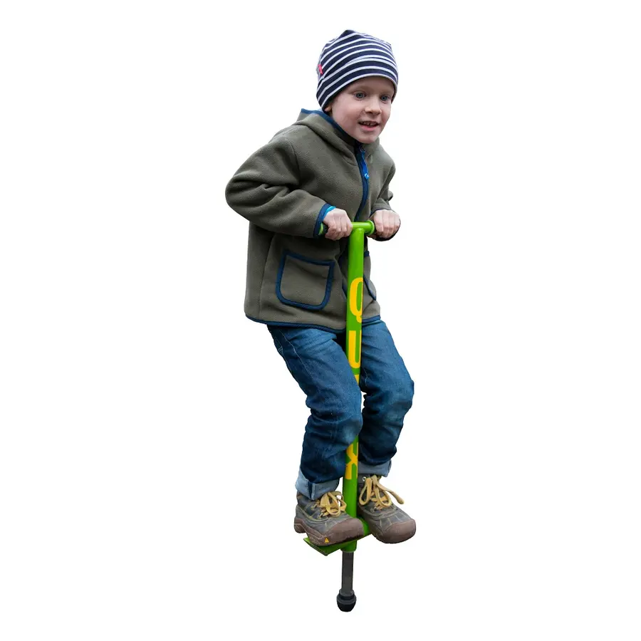 Hyppykeppi Qu-Ax Pogo 20 kg Neonvihreä, 88 cm, max. 20 kg 