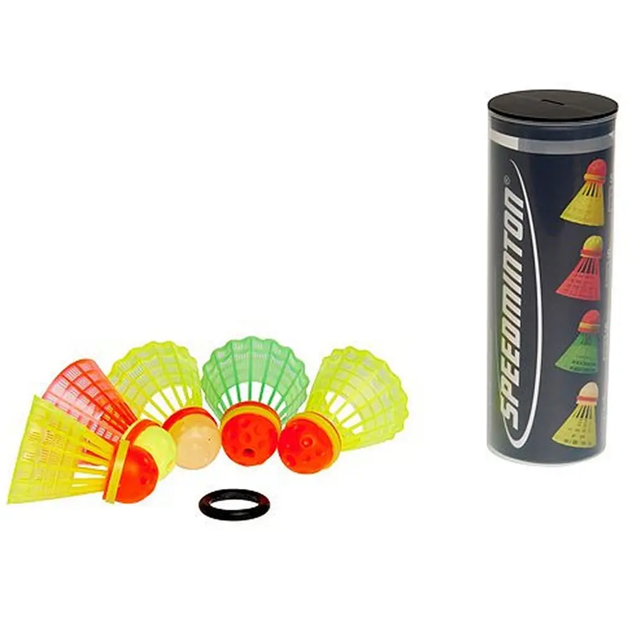 Speedminton® - Speedere (baller) Mix (6) Startpakke med 6 baller 