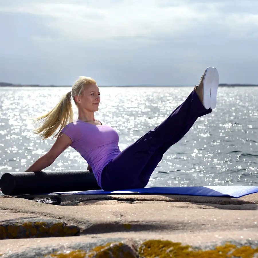 Sissel Pilates Intense Roller 15 x 100 cm | Foam Roller 