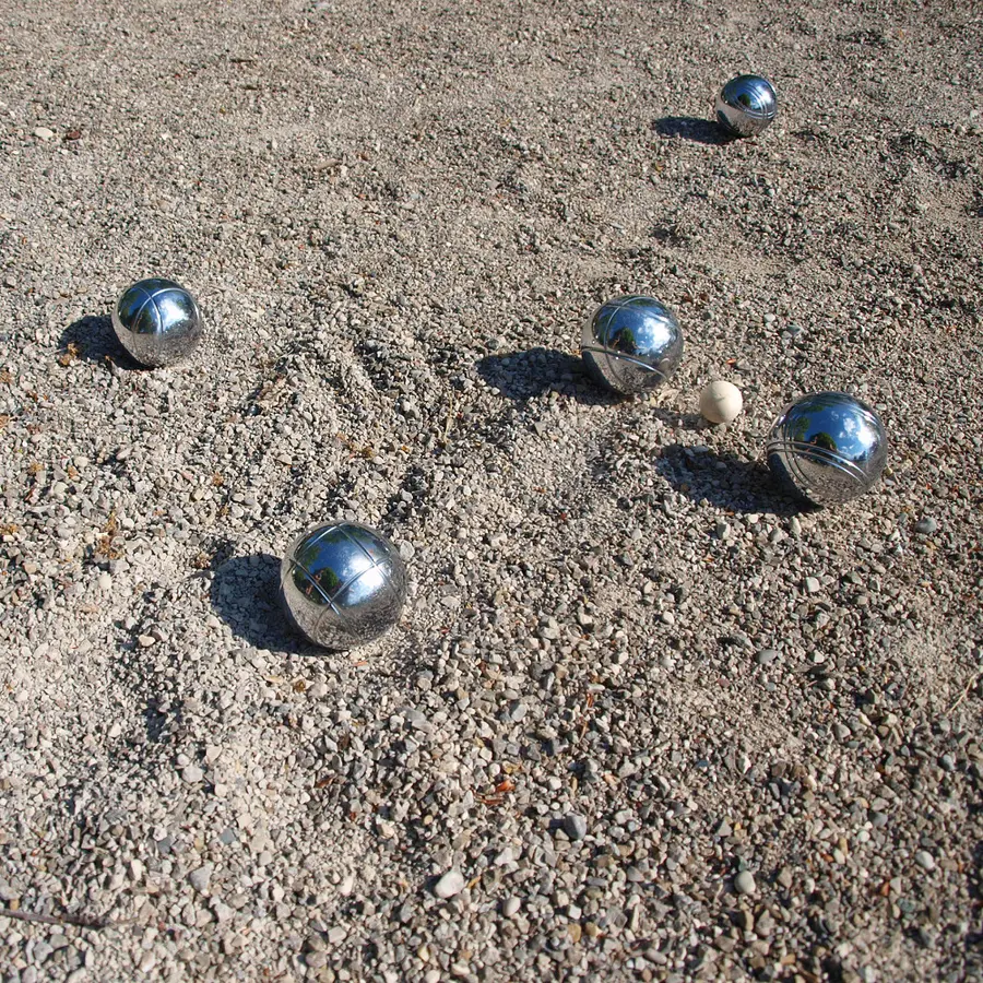 Boule/Petankki-setti metallikuulilla 