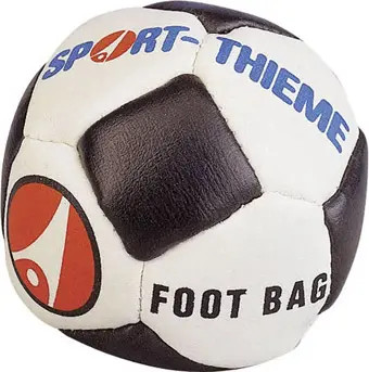 Footbag-pallot 5 kpl Synteettisestä nahasta 