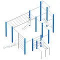 Playparc | Allround Ulkoilmatreenipuisto 5,72x5,45x3,02 m