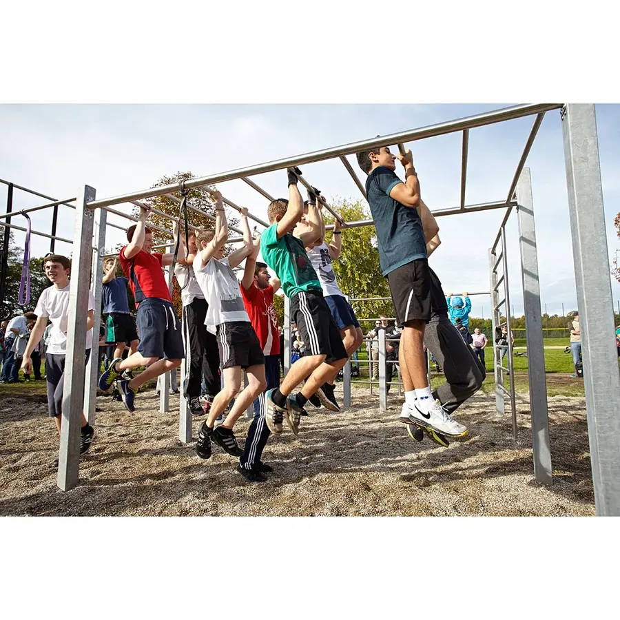 Playparc | Allround Ulkoilmatreenipuisto 5,72x5,45x3,02 m 