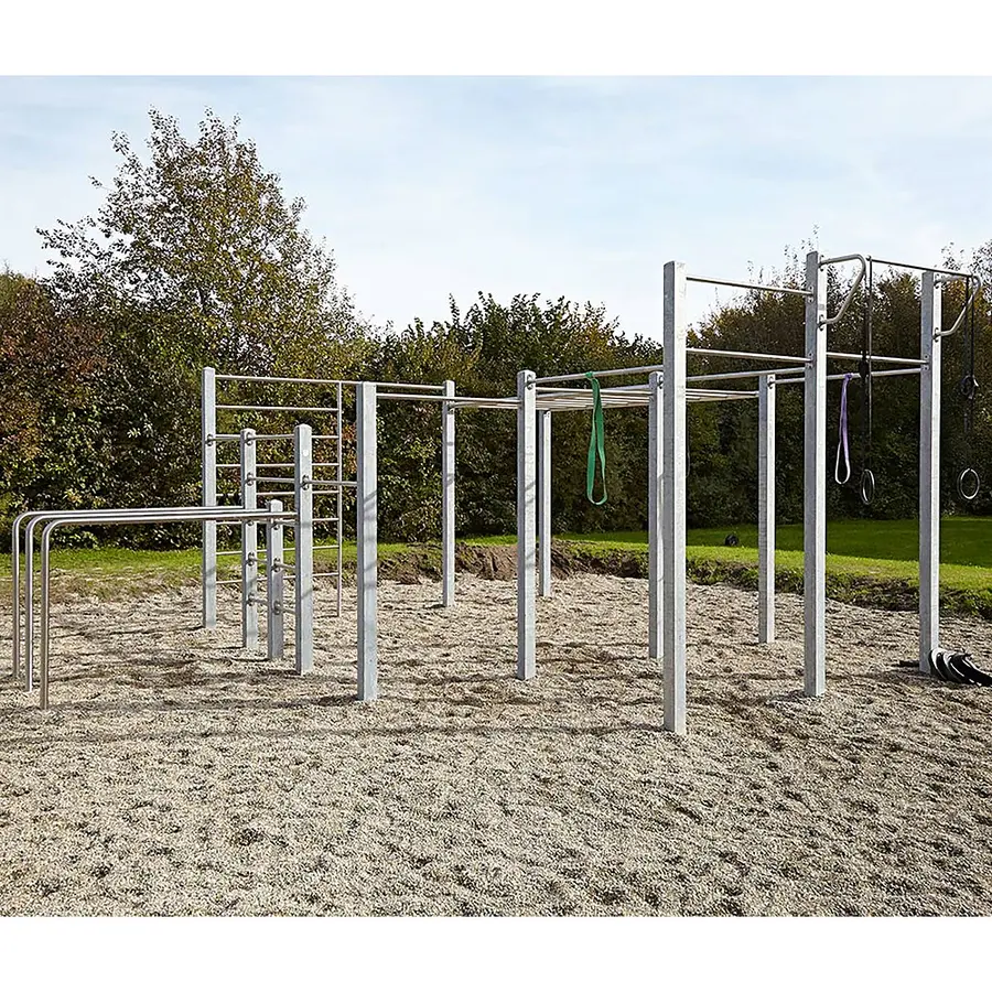 Playparc | Allround Ulkoilmatreenipuisto 5,72x5,45x3,02 m 