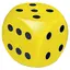 Volley® vaahtomuovinoppa 30 x 30 cm keltainen 