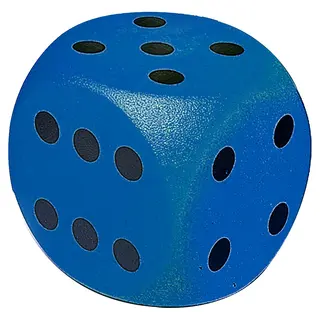 Volley® Ele® Dice Blue, 16 cm