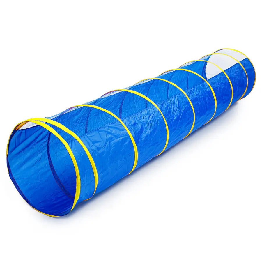 Leketunnel Spiral | 300 cm Krabbetunnel med utsikt 