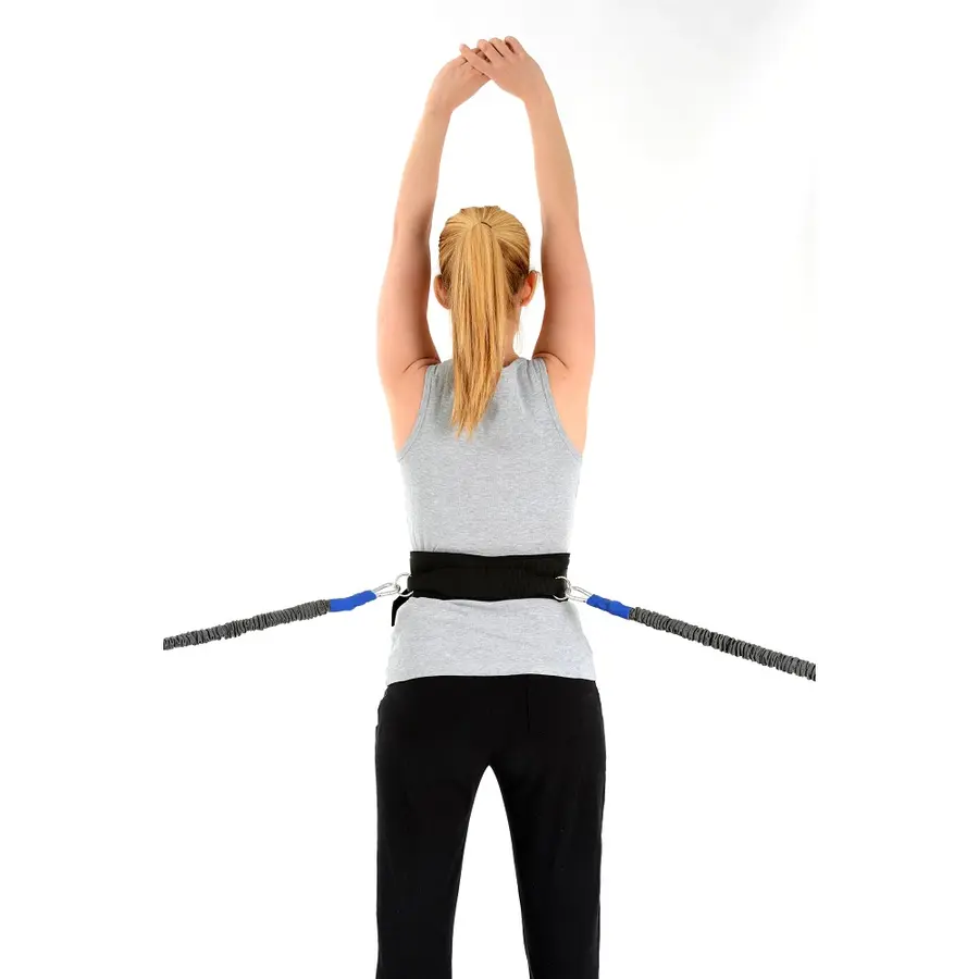 Vastuskuminauha Sprint Trainer setti Sis. vyö ja 2 vastusnarua 