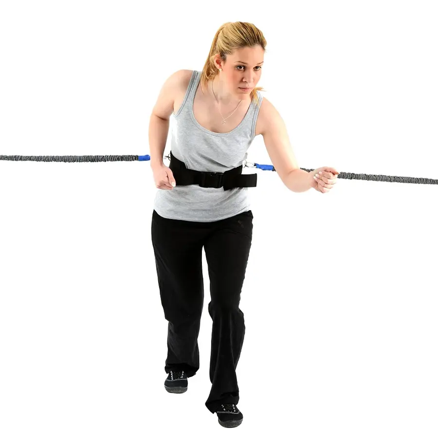 Vastuskuminauha Sprint Trainer setti Sis. vyö ja 2 vastusnarua 
