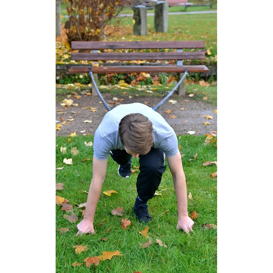 Vastuskuminauha Sprint Trainer setti Sis. vyö ja 2 vastusnarua 