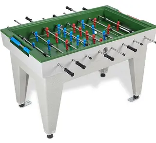 Acrylic Concrete Football  Table, Green Ulkok&#228;ytt&#246;&#246;n | 140 x 120 x 90 cm