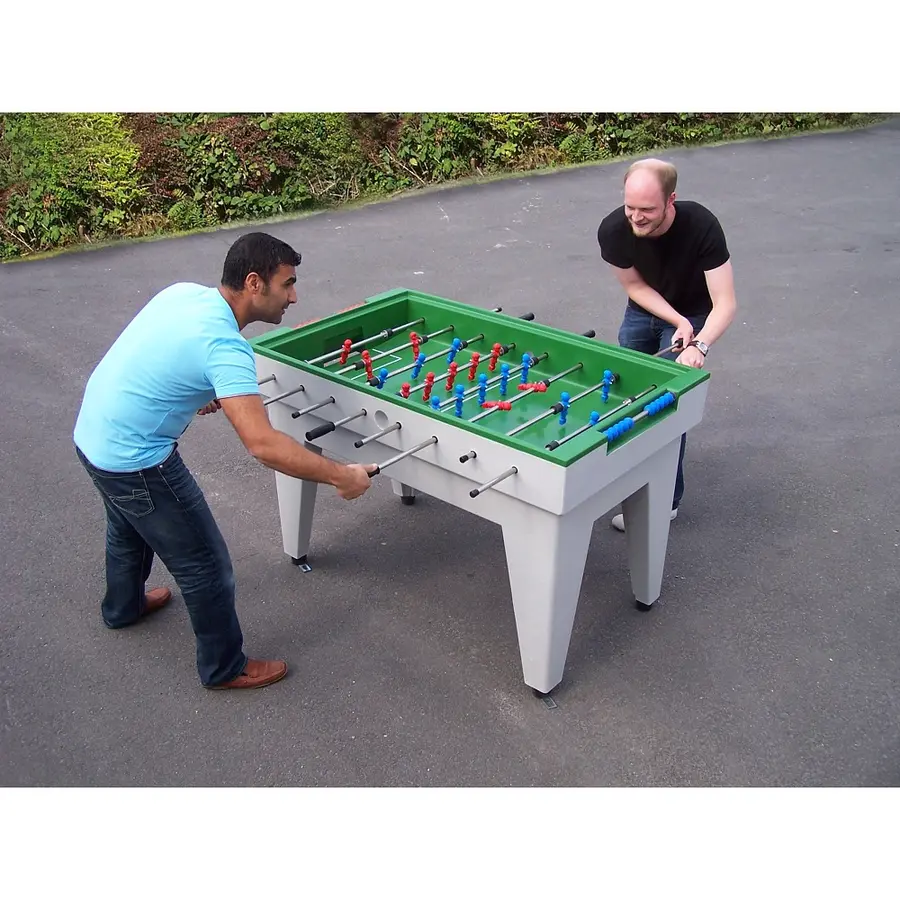 Jalkapallopöytä | Polymeeribetonia Ulkokäyttöön | 140 x 120 x 90 cm 