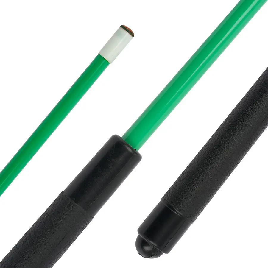 Biljardkø Glassfiber 140 cm Grønn Robust og bruddsikker biljardkø 