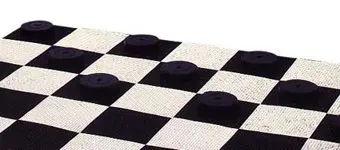 Iso shakkilauta ulkokäyttöön 2,8 x 2,8 metriä 