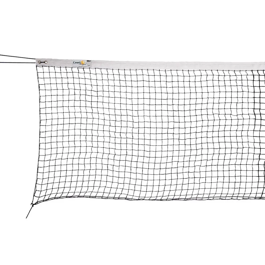 Single-Row Tennis Net with  Tensioning R ope at the Bottom 