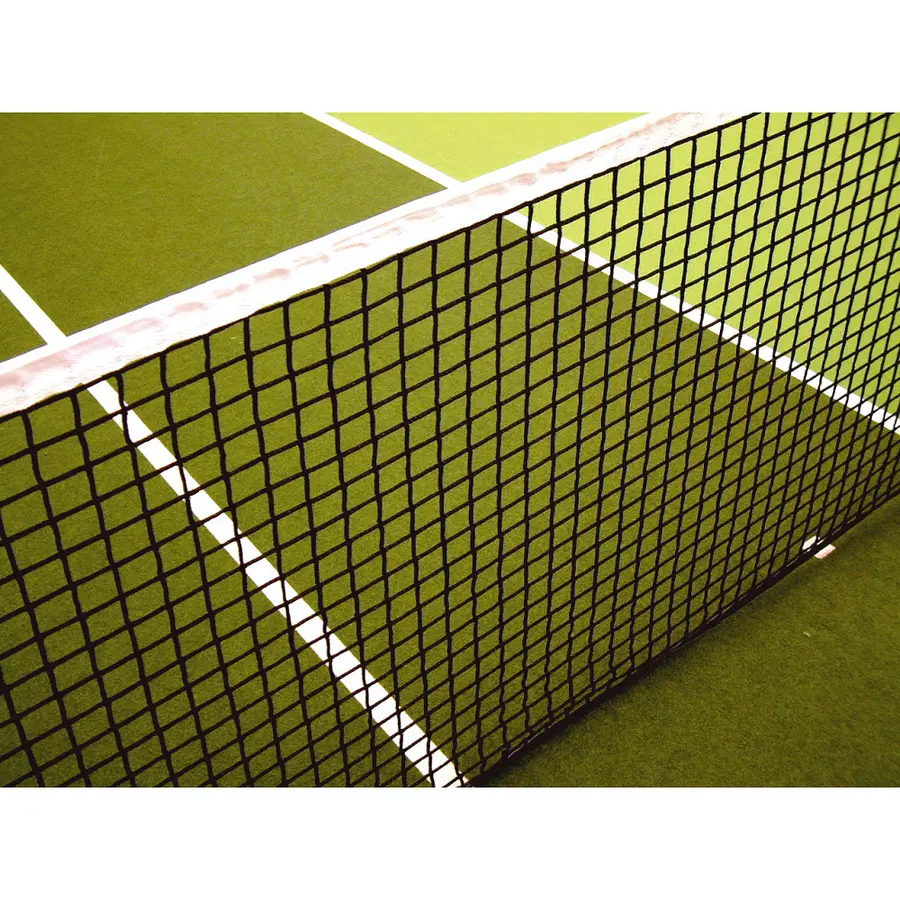 Single-Row Tennis Net with  Tensioning R ope at the Bottom 