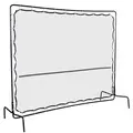 Siirrett&#228;v&#228; tennissein&#228; 280 x 220 cm Sis&#228;tiloihin
