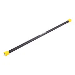 Sport-Thieme&#174; Steel Weighted  Bar, 5 kg, yellow