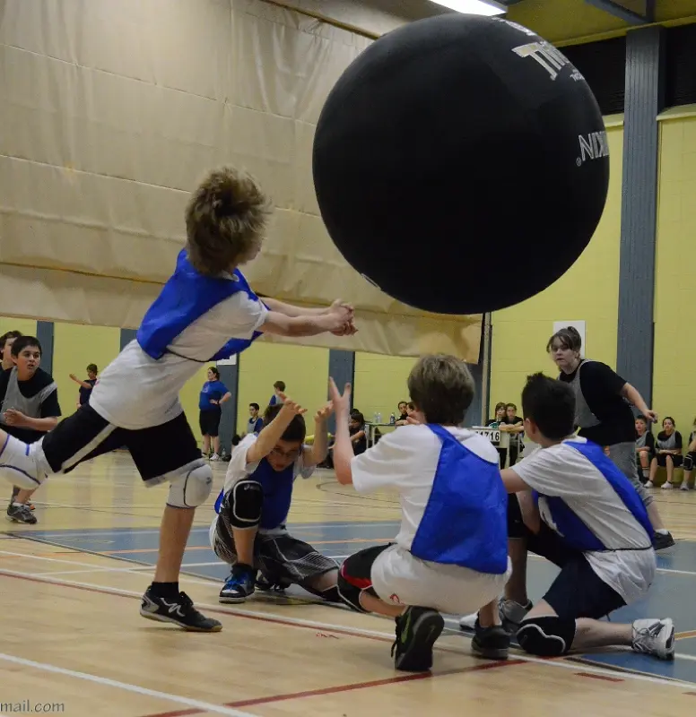 KIN-BALL® Sport - Musta 122 cm  - Sisäkäyttöön 