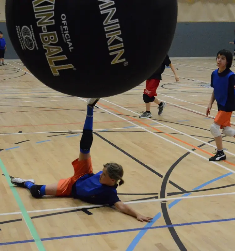 KIN-BALL® Sport - Musta 122 cm  - Sisäkäyttöön 