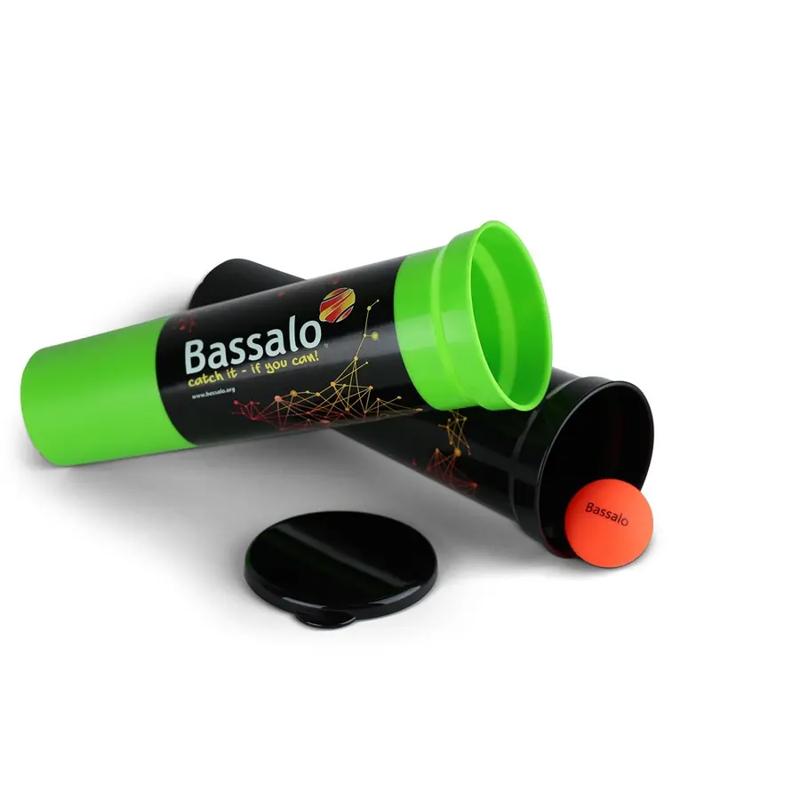 Bassalo-peli 2 kuppia ja 1 pallo 