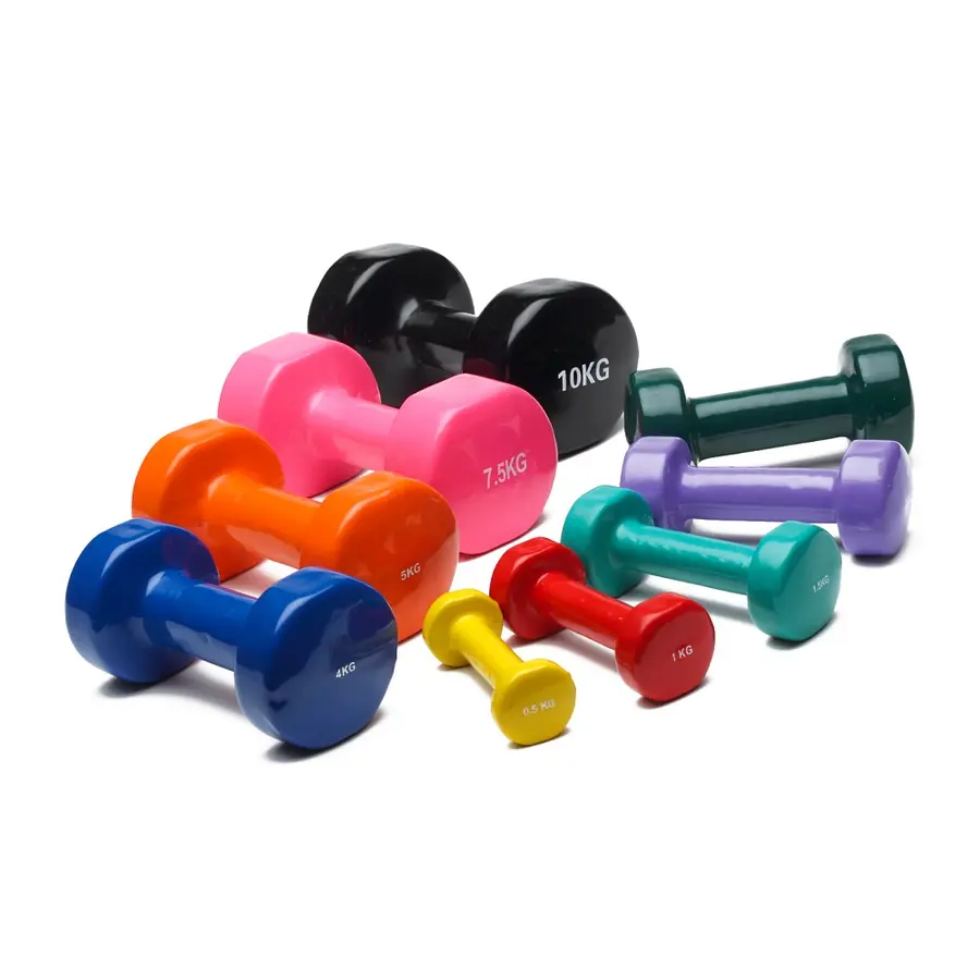 Käsipaino | Muovipinnoite 1 kg 