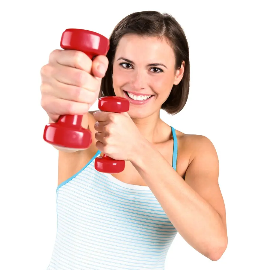 Käsipaino | Muovipinnoite 1 kg 