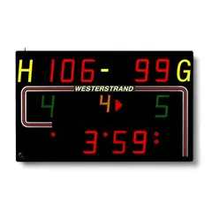 Westerstrand | Tulostaulu Basic LED 250x125x5 cm