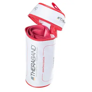 Thera-Band®, 2.5 m in a zip-up bag, Red, medium