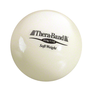 Thera-Band® Weighted Ball Beige, 0.5 kg