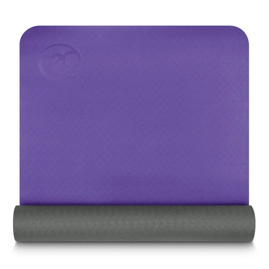 Yoga-Mad Evolution Yogamatte 183 x 61 x 0,4 cm | Lilla 