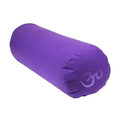 Yoga-Mad Buckwheat Bolster Purple Support and stability