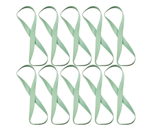 Reivo rubber band lett (10 stk) Grønt