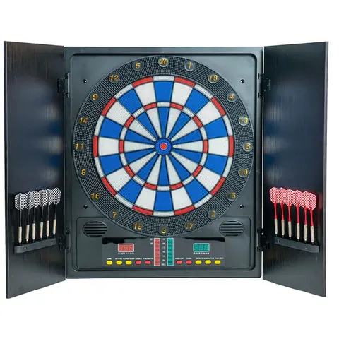 Catdart Electronic Dartboard Walker m/ s Elektronisk dartspill og skap!