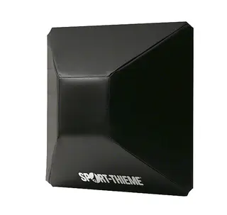 Sport-Thieme | Nyrkkeilysein&#228;matto 60x60x25 cm | Musta