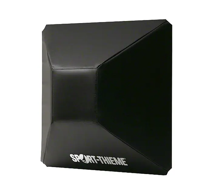 Sport-Thieme | Nyrkkeilyseinämatto 60x60x25 cm | Musta 
