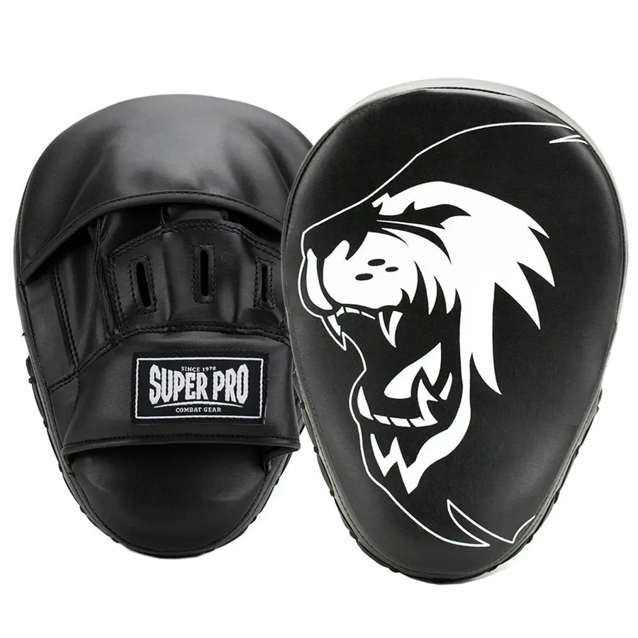 Super Pro Curved Punch Pads Black/ White 