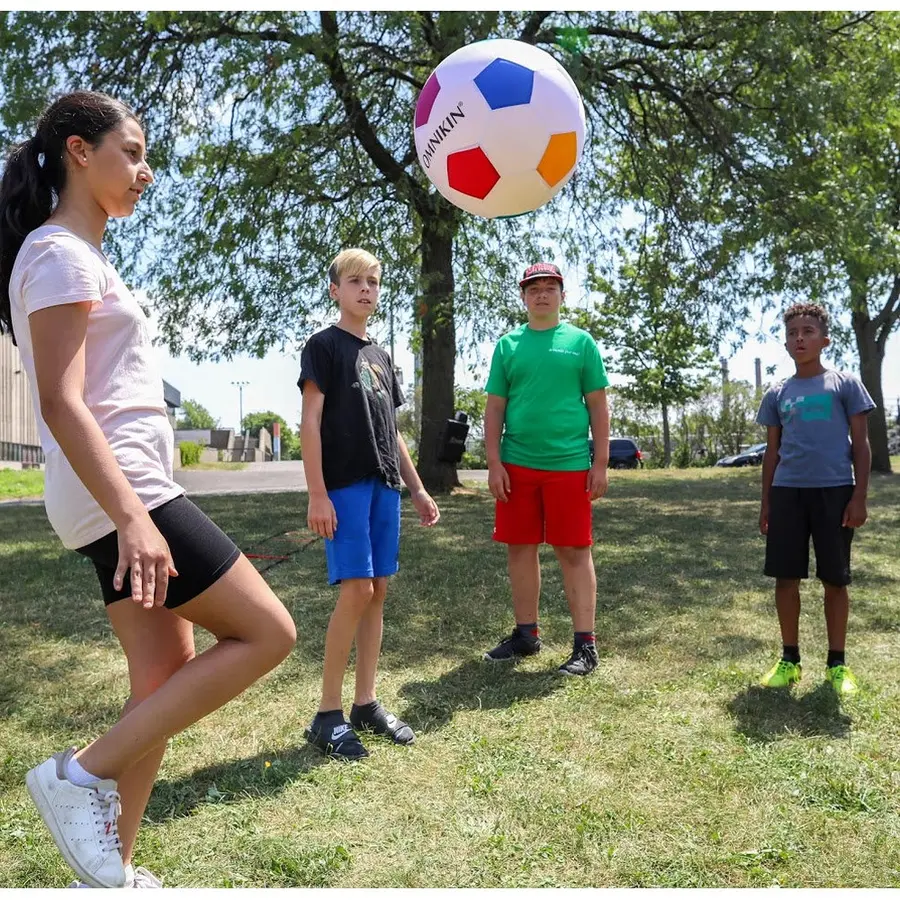 Omnikin® fotball - 36 cm (5 stk) Pakke med 5 superlette fotballer 