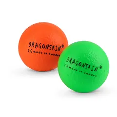 Dragonskin skumball - 9 cm god sprett Kvalitetsballer i neonfarger