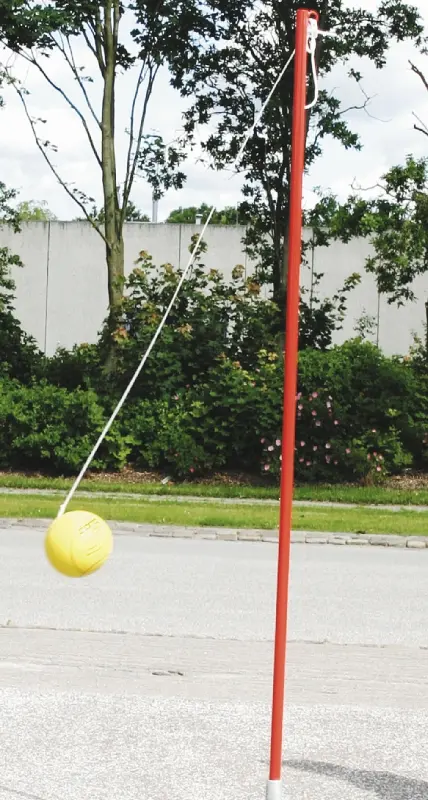 Salkopallon tanko Vain tanko - ei palloa eikä jalkaa 