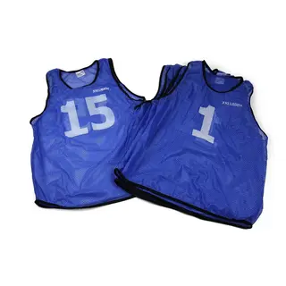 Mesh Vest Adult Blue Set of 1-15