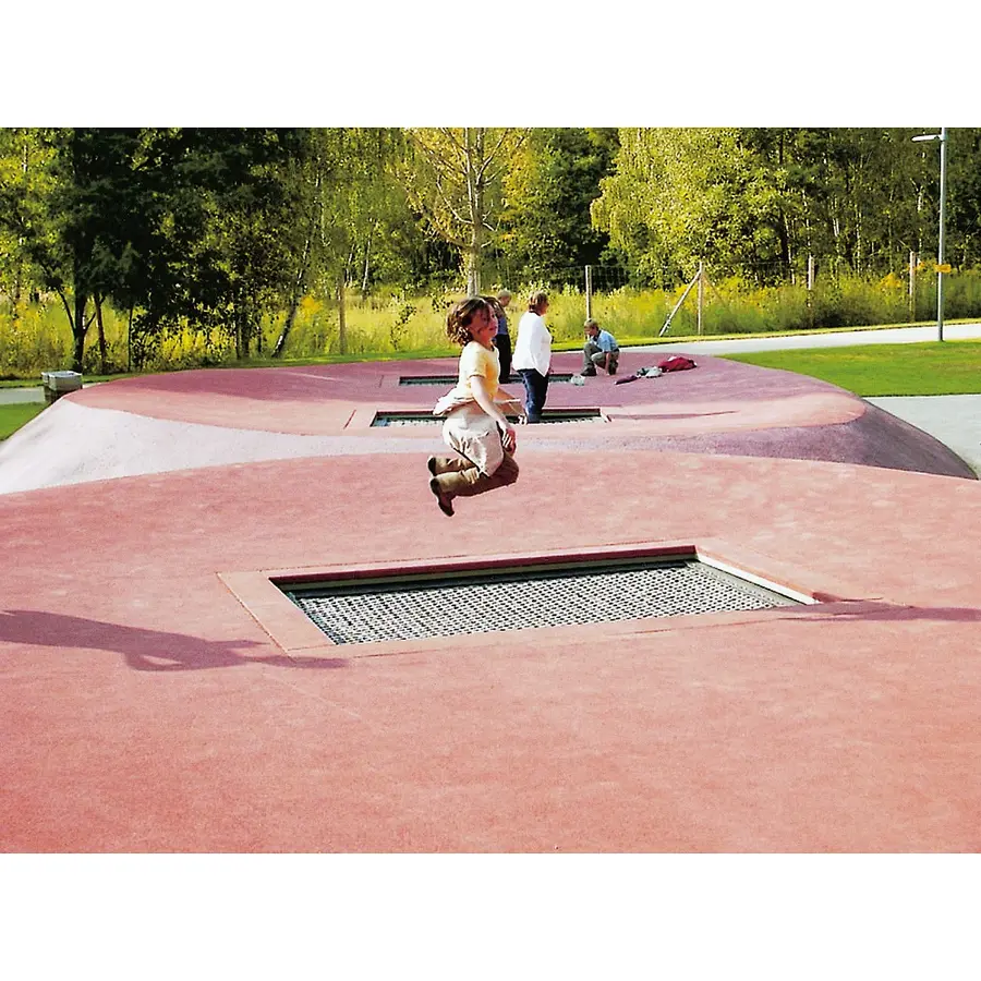 Hally-Gally | Trampoliini 2000 300x225x15 cm | Punainen 