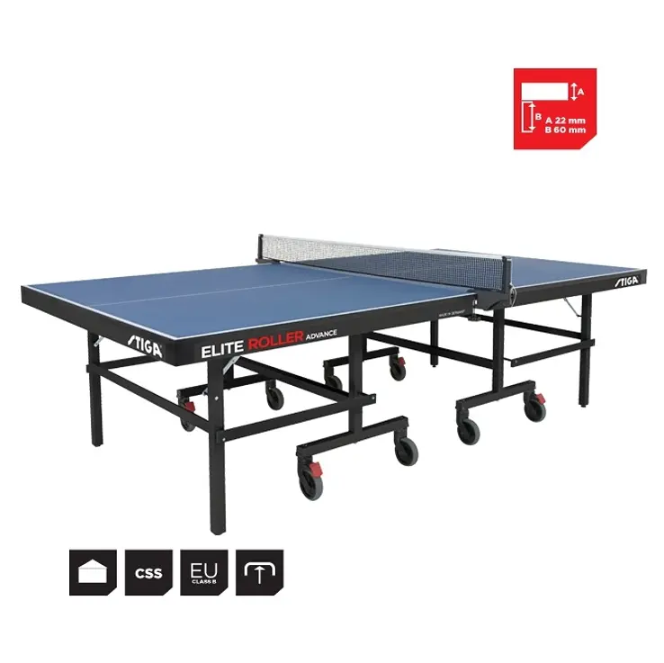 Stiga | Pöytätennispöytä sis. verkon Elite Roller Advance 