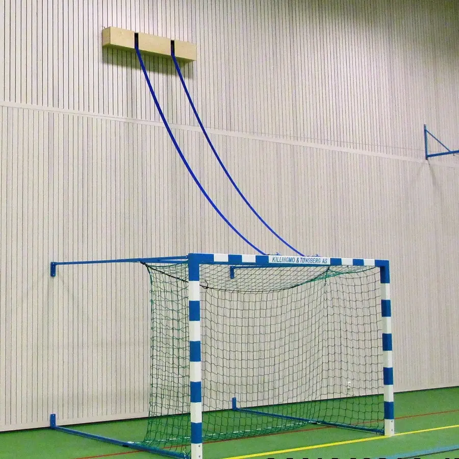 Käsipallomaali | 3x2 m 1 kpl | Nostettava sähkömoottorilla 