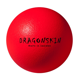 Dragonskin Vaahtomuovipallo 16 cm Pinnoitettu | Punainen