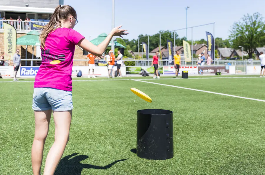 KanJam® Frisbeepeli | 4 henkilöä Aktiviteetti kouluun ja vapaa-aikaan 