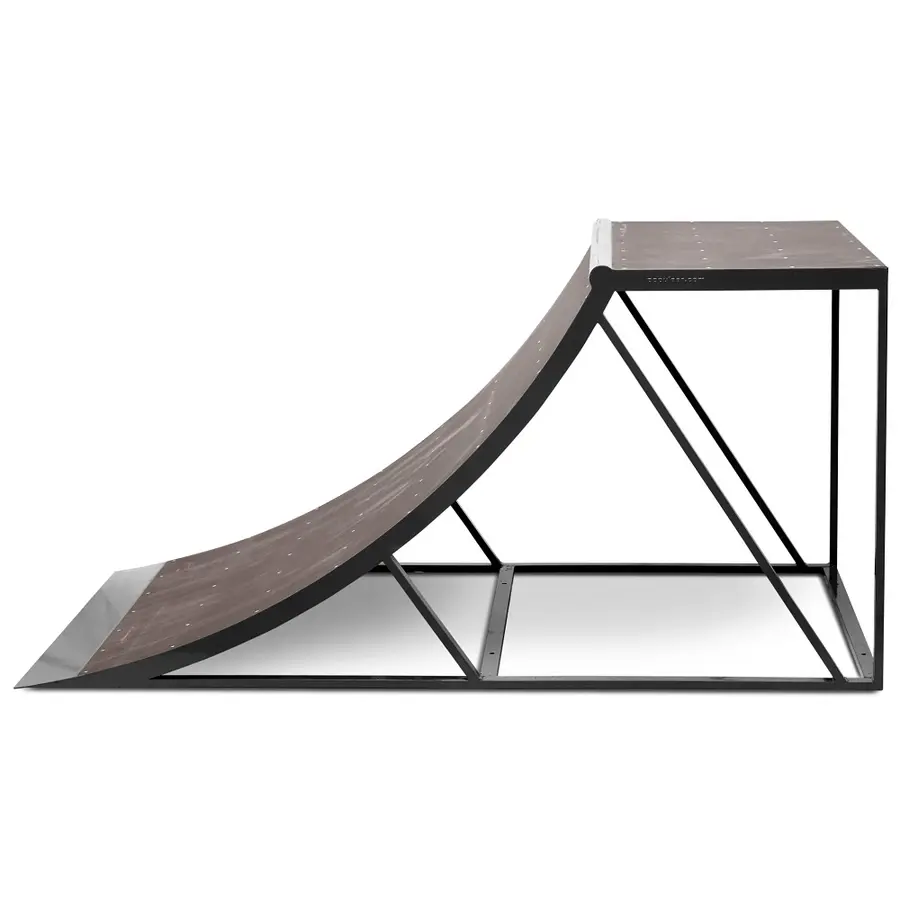 Skeittiramppi Quarterpipe 205x125x98 cm 